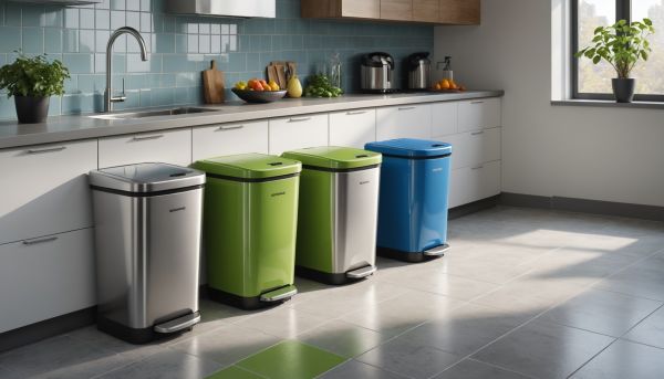 Découvrez des poubelles pratiques pour une vie écoresponsable !