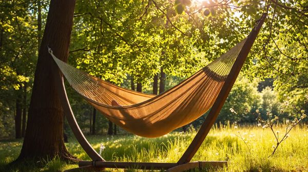 Les avantages d'un hamac sur pieds pour profiter du plein air