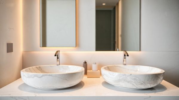Top 5 collections de vasques en pierre naturelle pour salle de bain