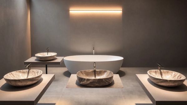 Top 5 collections de vasques en pierre naturelle pour salle de bain